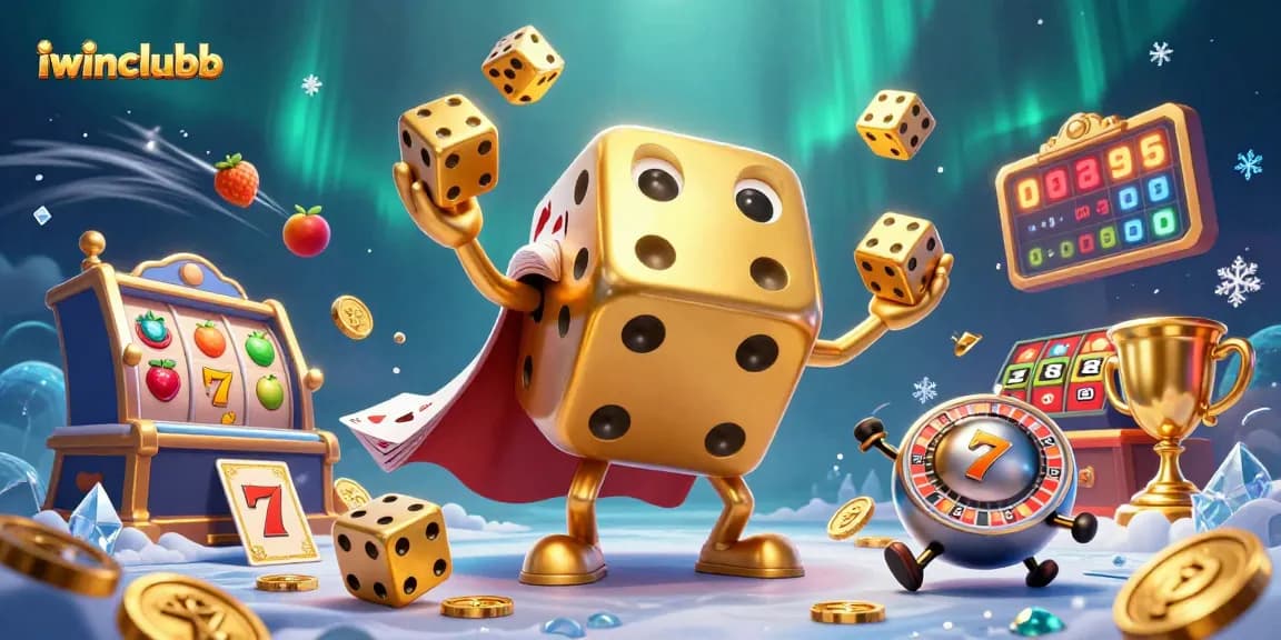 Enhance gameplay with iwinclubb's vibrant 3D casino scene showcasing fun and excitement.