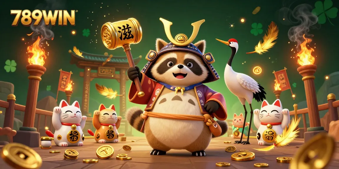 Engage in winning strategies at 789WIN with vibrant characters celebrating gambling luck and fortune.