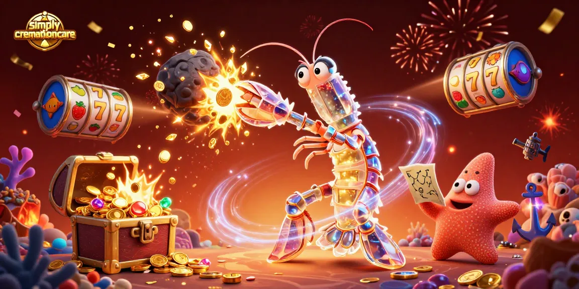 Engage with simplycremationcare's exciting casino atmosphere, featuring vibrant animated characters in an epic treasure hunt.