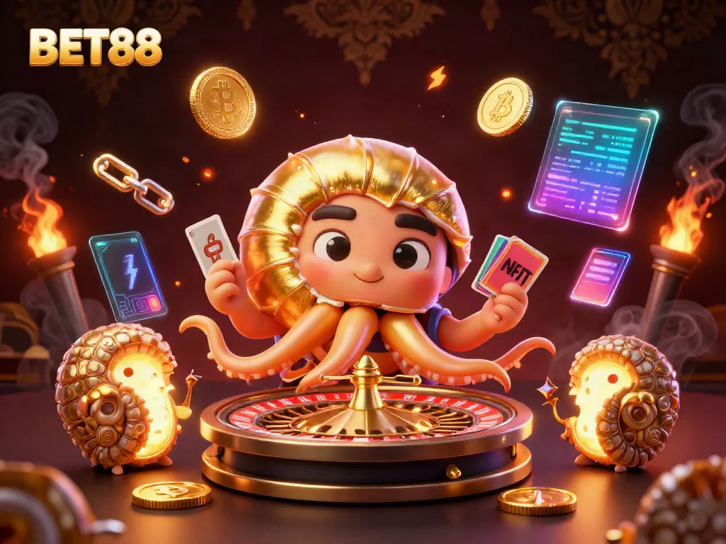 Khám phá sự hấp dẫn của BET88 qua trò chơi casino 3D đầy màu sắc.