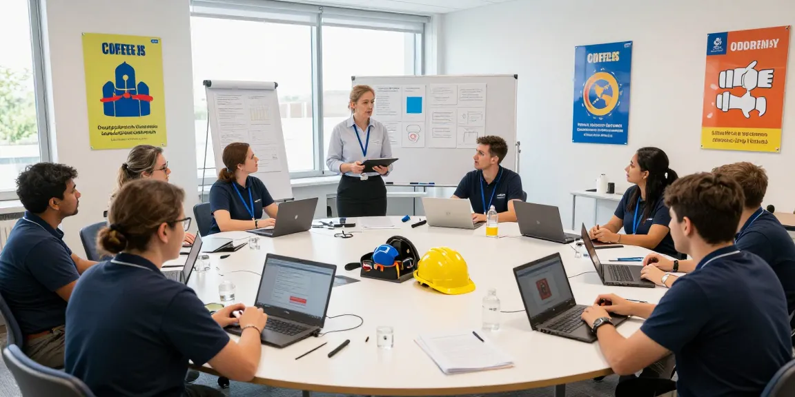 CSP Certification workshop showcasing professionals collaborating in an engaging training environment enhancing their safety skills and knowledge.