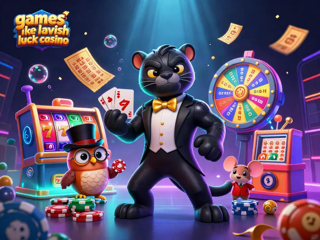 Experience engaging gameplay with games like Lavish Luck Casino featuring slots and vibrant characters.