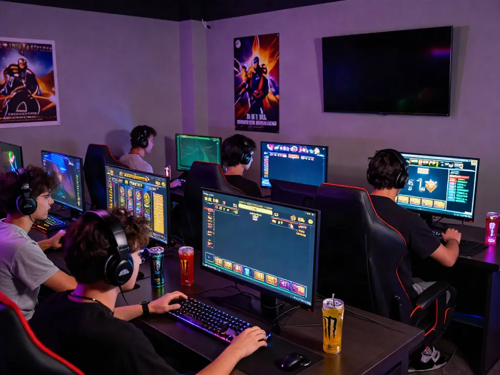 Engaged players in a vibrant PSGSLOT gaming environment with RTP updates.