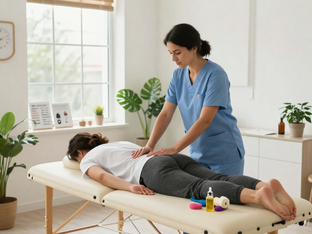 "Experience sports massage at home with our expert physiotherapists providing trusted healthcare services and patient care."