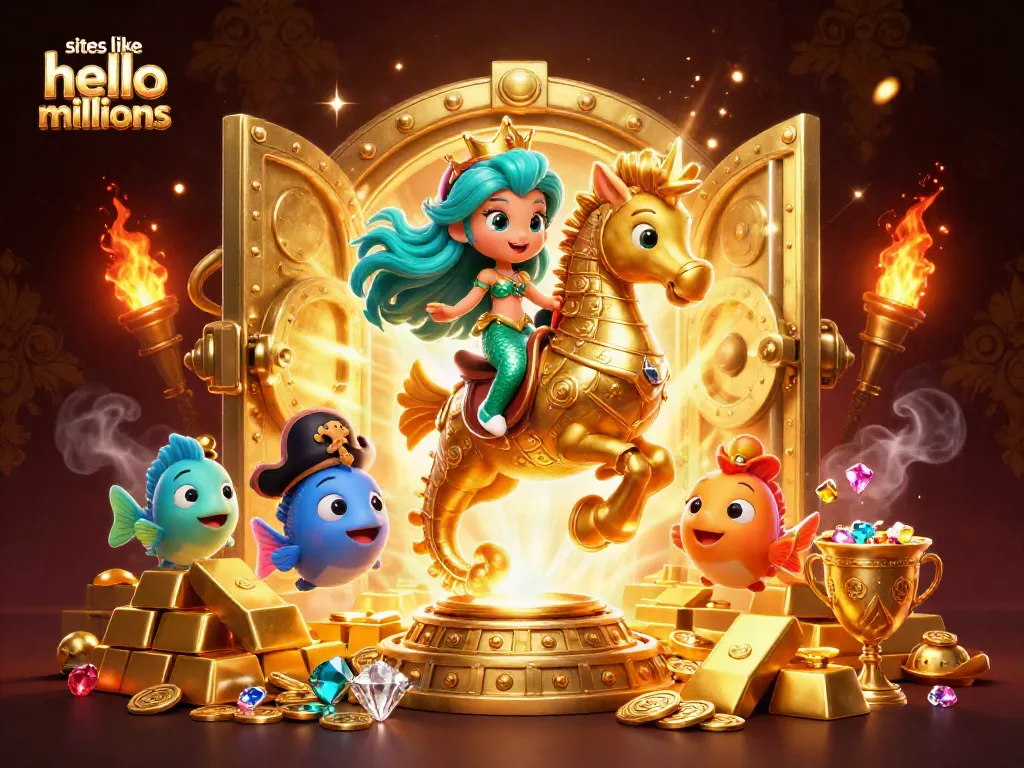 Play exciting games at sites like hello millions with treasures and vibrant characters.